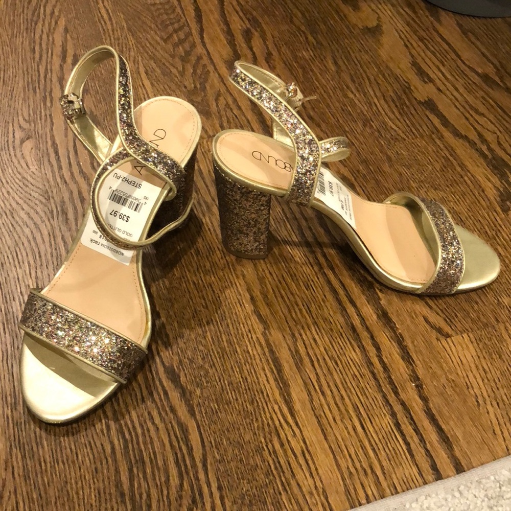Sparkly heels